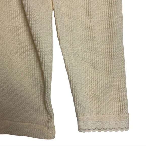 Vintage Fruit Of The Loom Waffle Knit Thermal Shirt Size Large - Picture 6 of 7